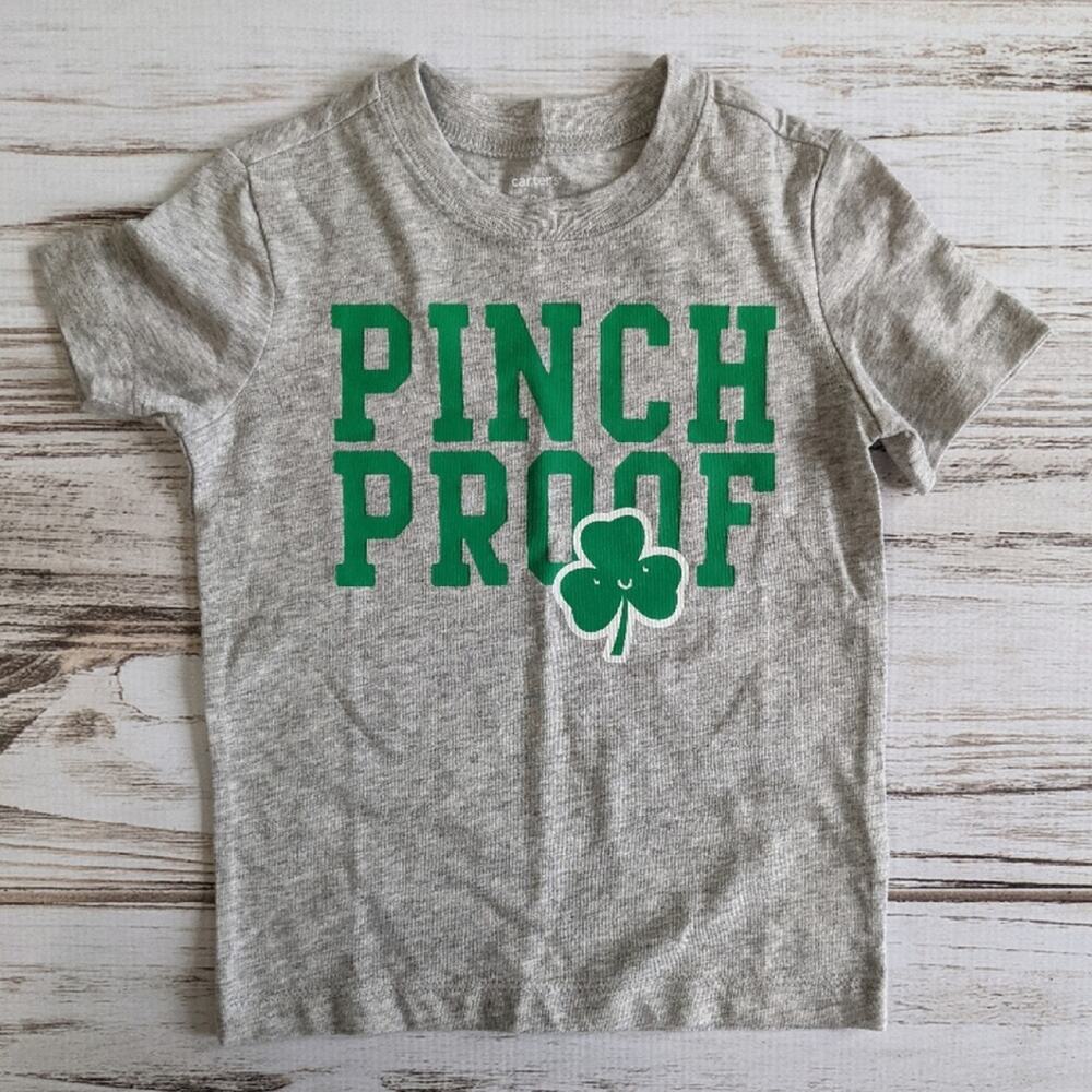 Nwt Carter's Pinch Proof St Patty's Day Tee sz 18m